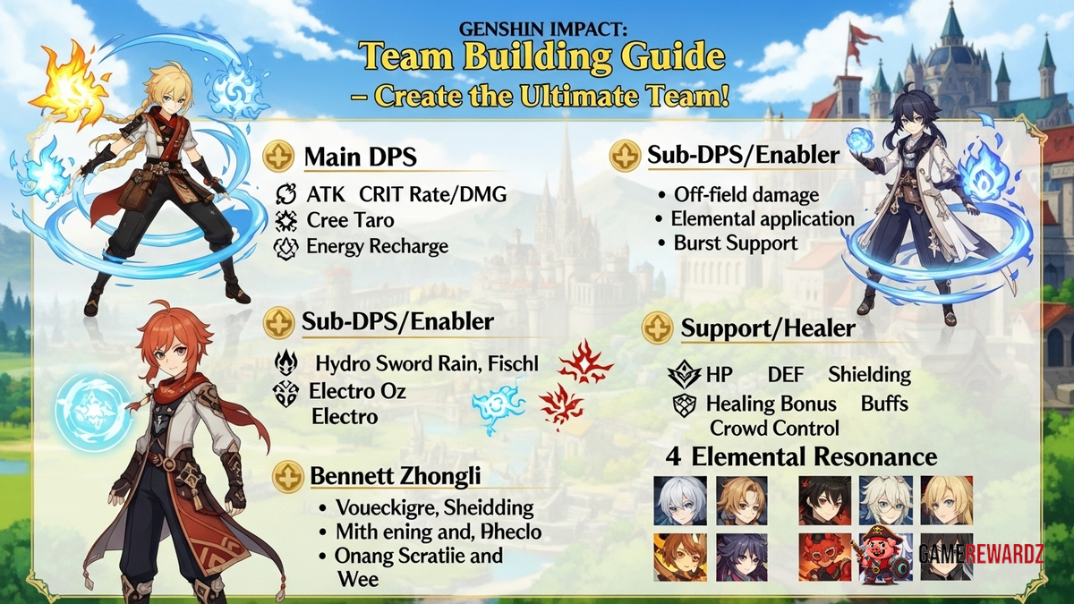 Genshin Impact: Team Building Guide – Create the Ultimate Team!